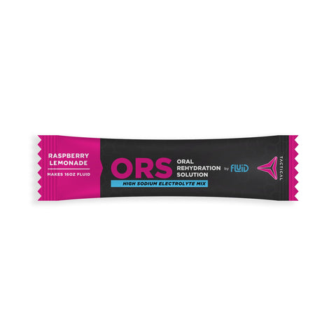 ORs (Oral Rehydration) solution package on a white background