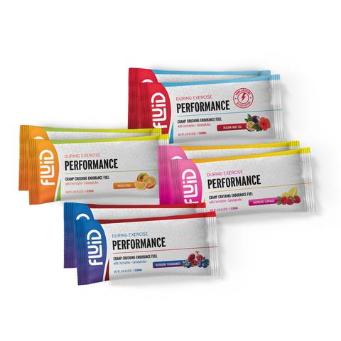 Fluid Performance single serving variety pack