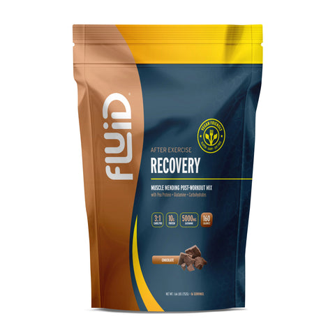 Fluid Recovery supplement package on a white background