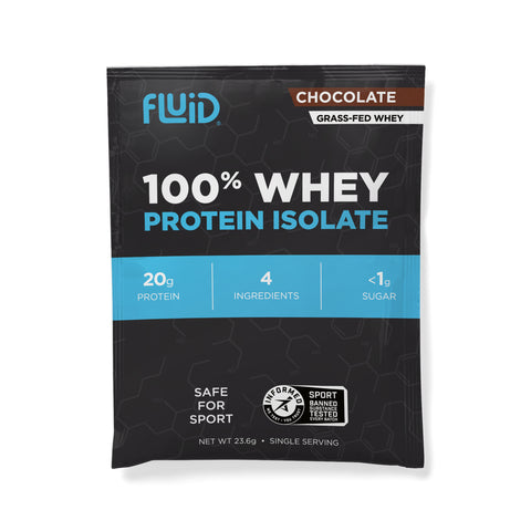100% Whey Protein Isolate Single Servings
