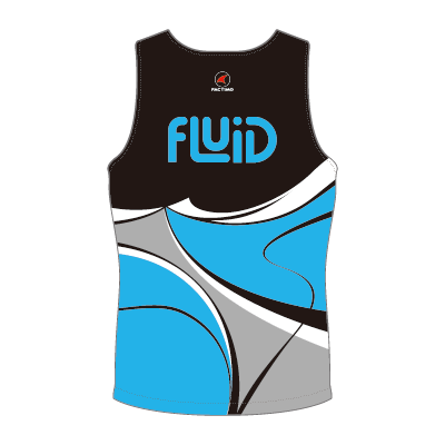 Men's Running Singlet, Black or White