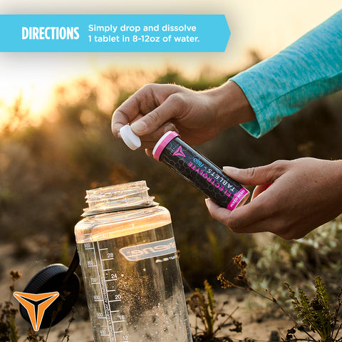 Tactical Electrolyte Tablets (best by 09/2025)