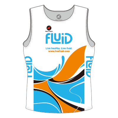 Men's Mako Tri Top White