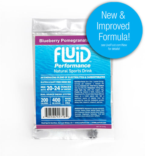 Fluid Performance ("Try Fluid" or "Live Fluid" Package Deal flavor choice ONLY)