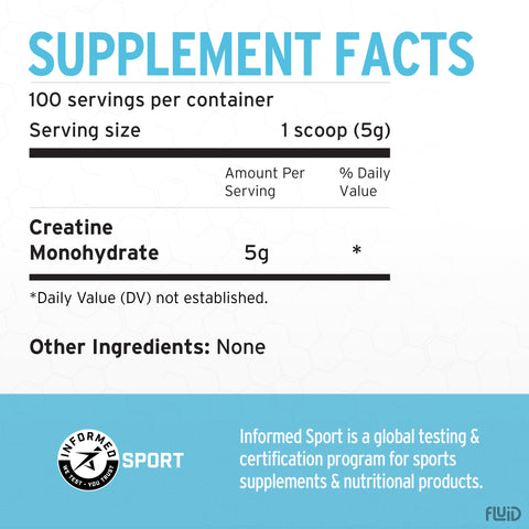 100% Creatine Monohydrate