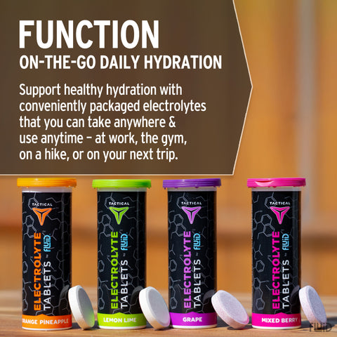 Tactical Electrolyte Tablets