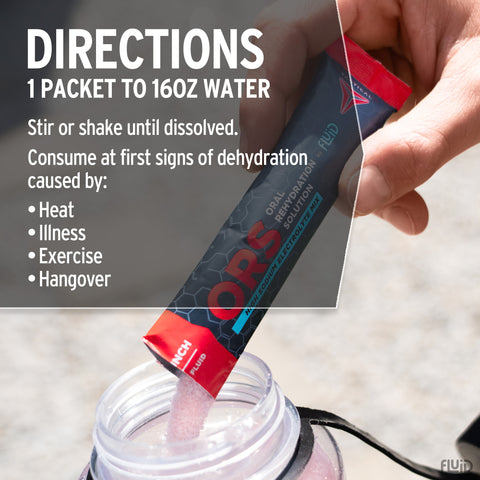 Tactical ORS (Oral Rehydration Solution)
