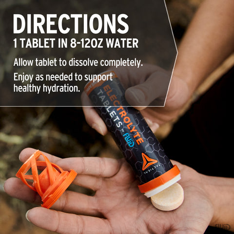 Tactical Electrolyte Tablets