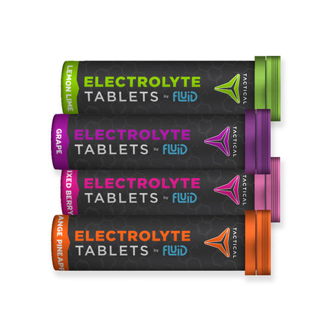 Tactical Electrolyte Tablets (best by 09/2025)