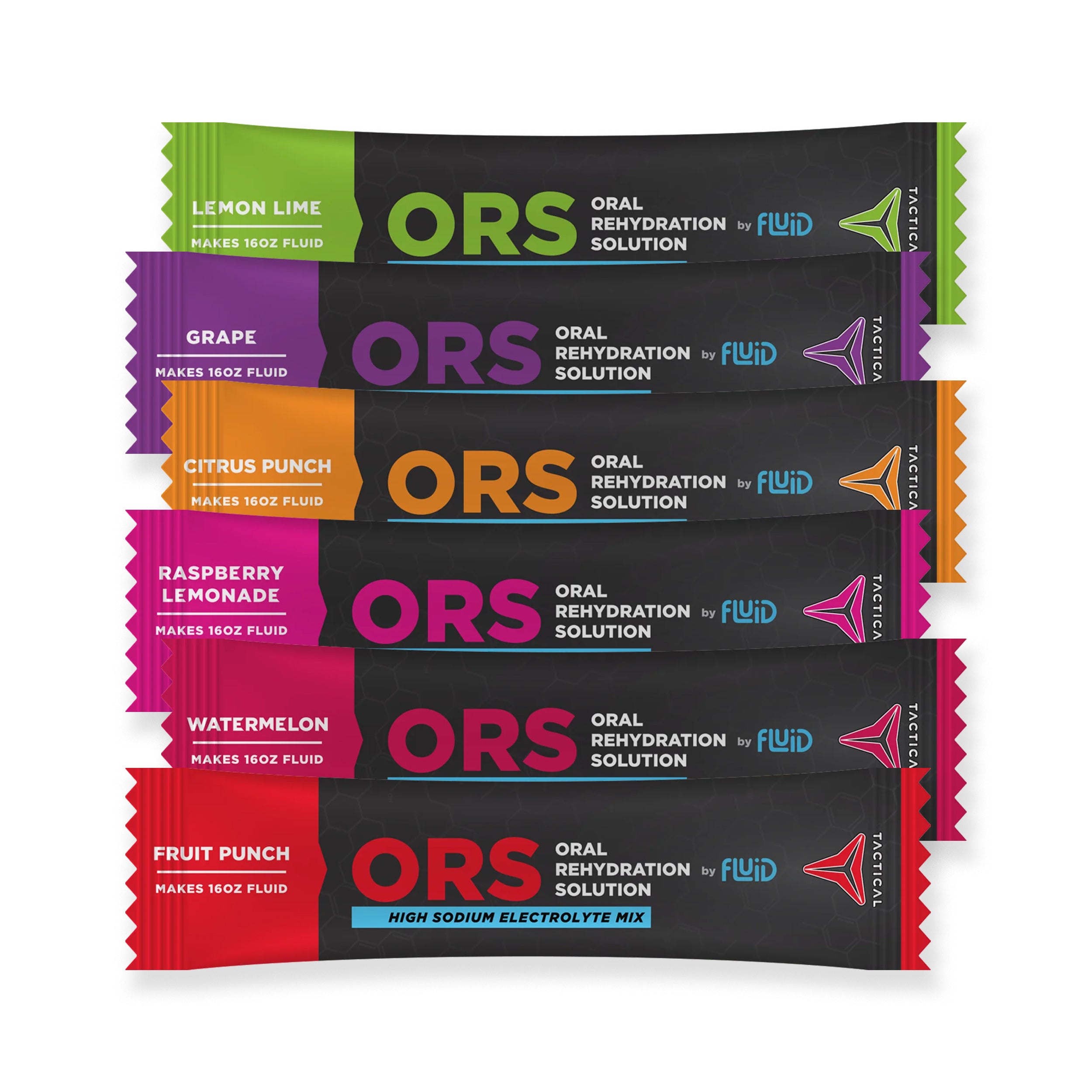 Tactical ORS (Oral Rehydration Solution) – Fluid Sports Nutrition