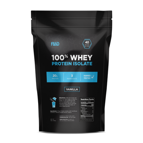 100% Whey Protein Isolate Single Servings