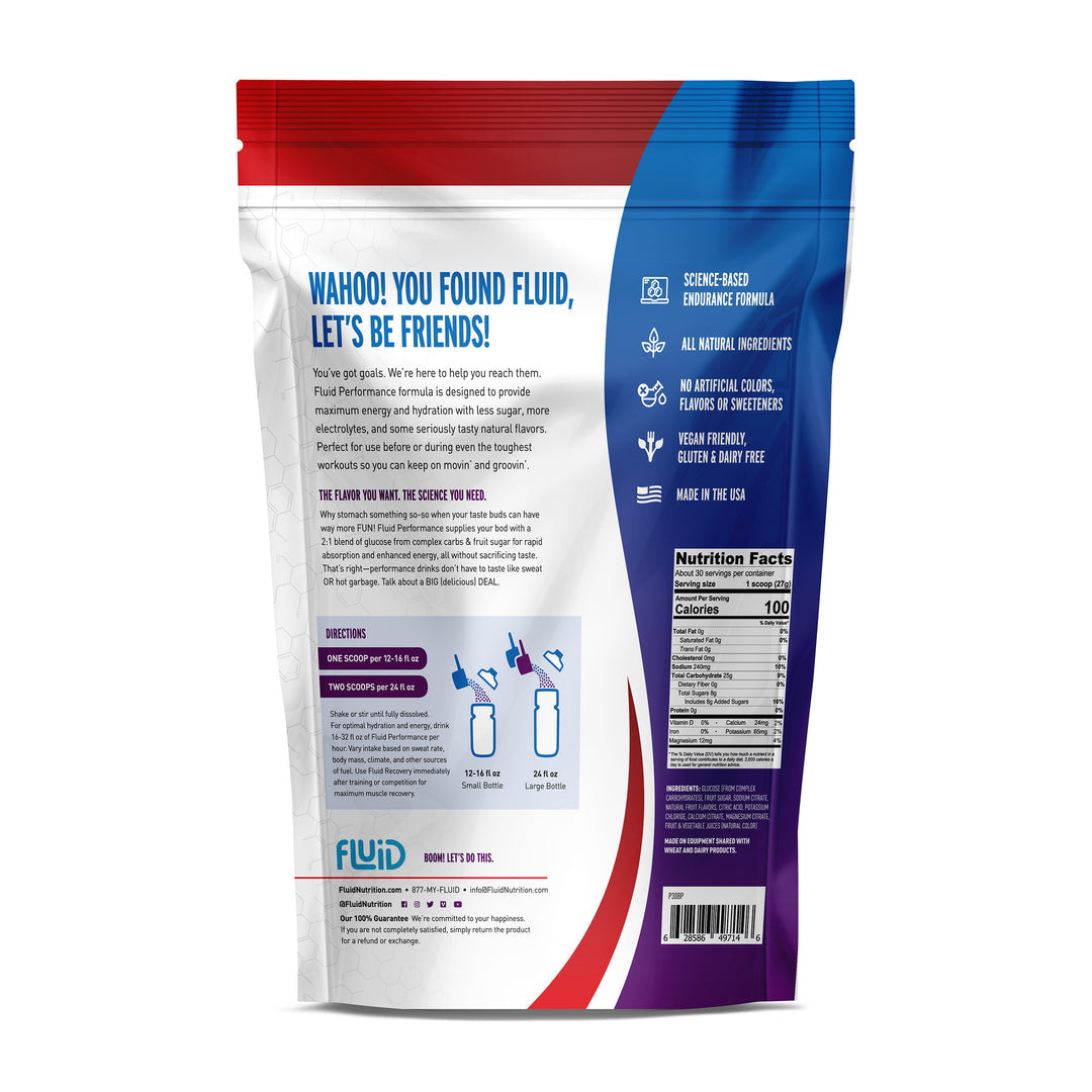 Fluid Performance | Cramp Crushing Endurance Fuel – Fluid Sports Nutrition