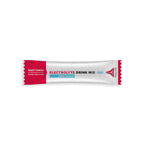 Fluid Tactical Zero Sugar Electrolyte Drink Mix