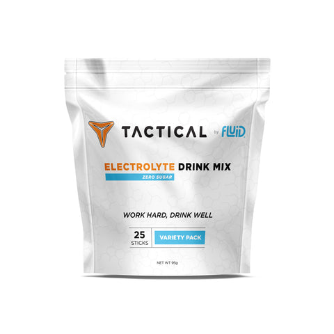 Fluid Tactical Zero Sugar Electrolyte Drink Mix