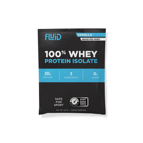 100% Whey Protein Isolate Single Servings