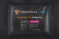 Tactical by Fluid electrolyte drink mix packet on a dark background